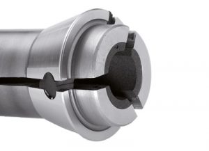 Spannzange mit Kunststoffeinsatz