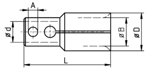 Spannhülsen CAV Zeichnung