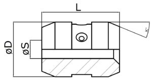 Zeichnung Doppelkonus Führungszangen