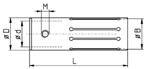 Spannhülsen Longlife Zeichnung