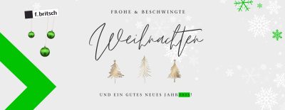 Frohe Weihnachten und einen guten Rutsch ins neue Jahr!